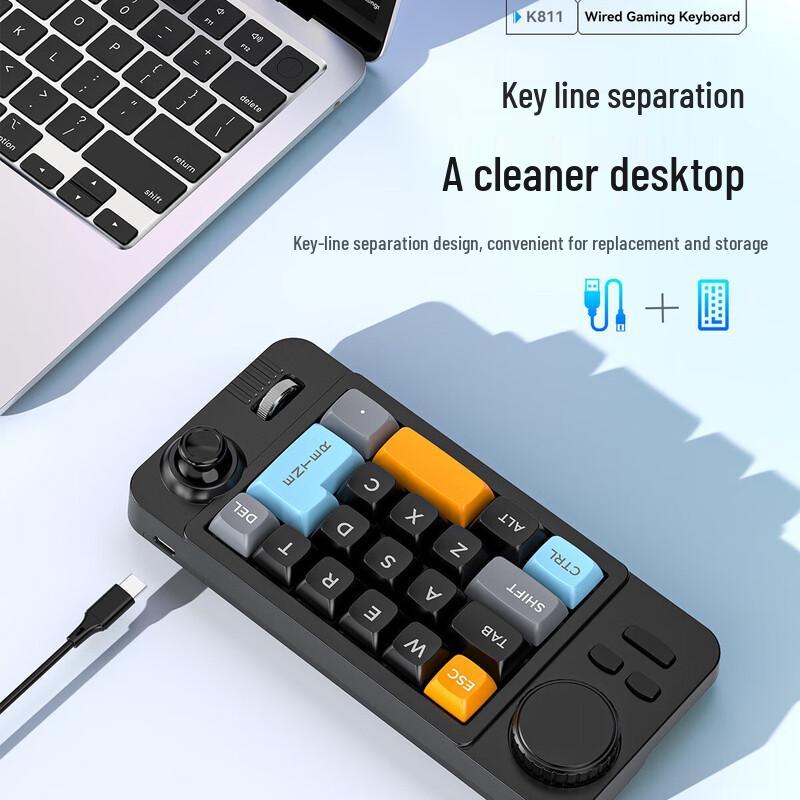 MKESPN RGB Hot-Swappable Mechanische Gaming-Tastatur