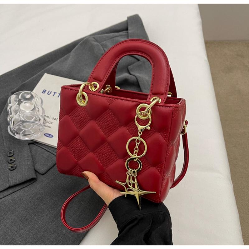 Xiaoxiangfeng простая и модная ромбовидная сетка xiaoxiangfeng сумка через плечо