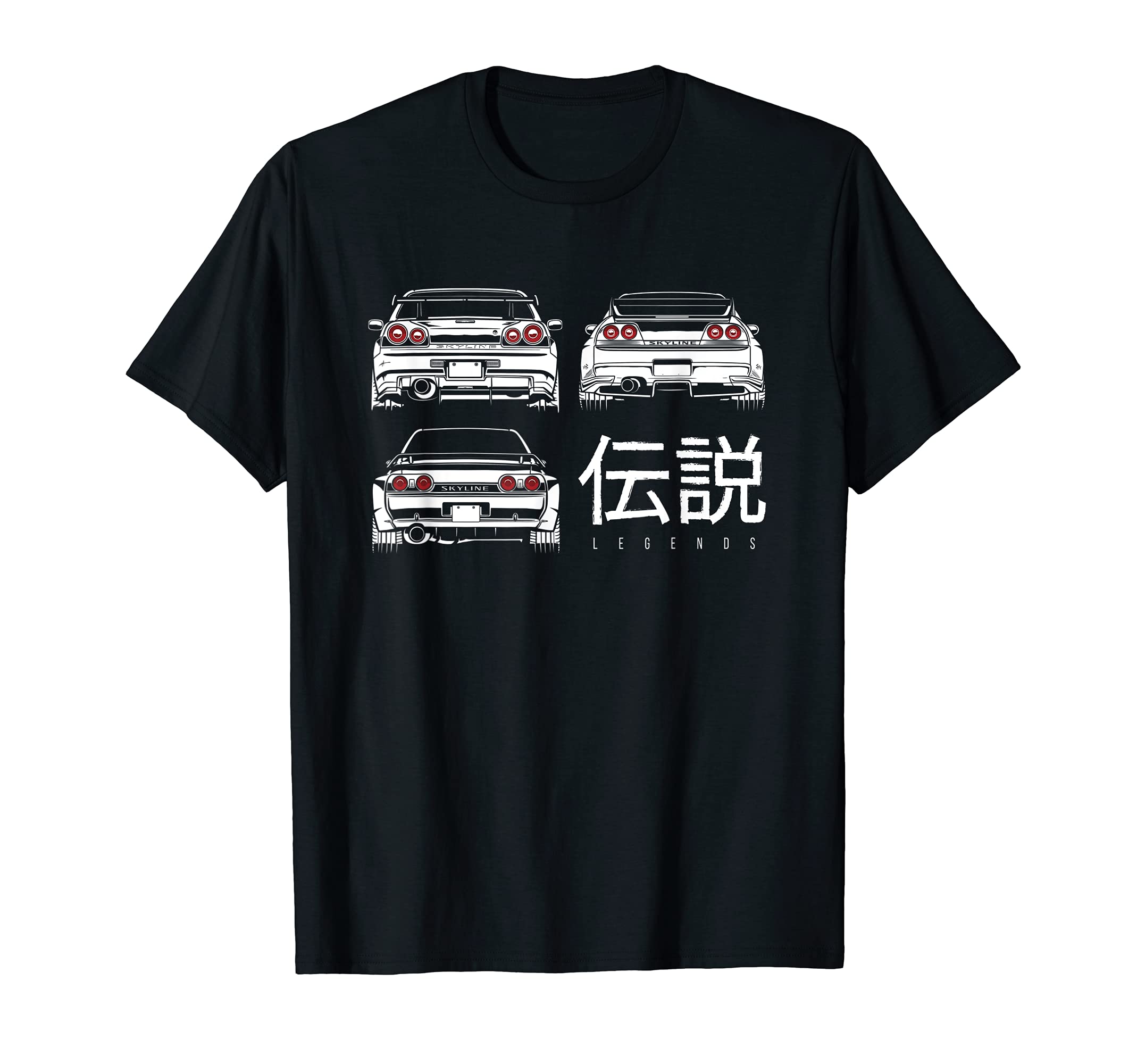 

Футболка JDM Vintage GTR Legendary Skyline