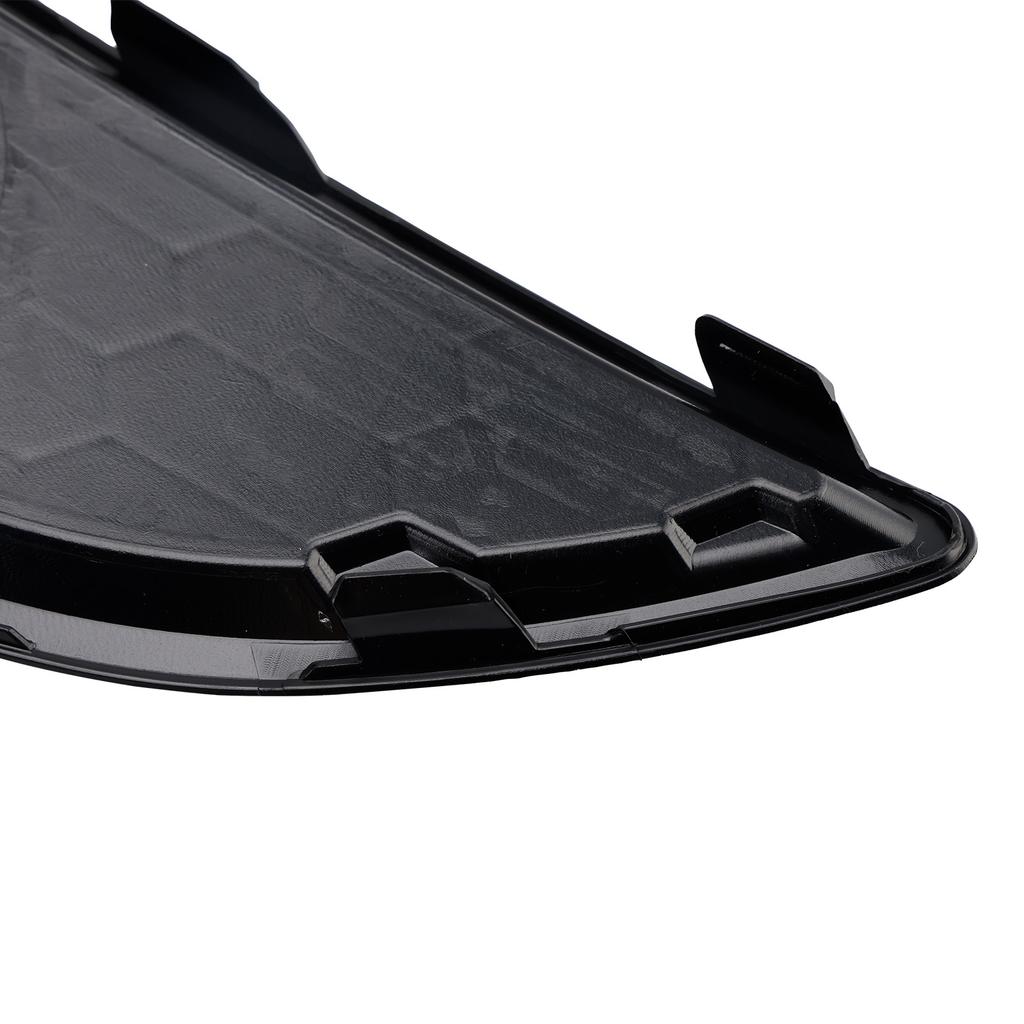 2PCS Matte Black Front Fog Light Lamp Cover Grille Fit Ford Fiesta 2013-2017