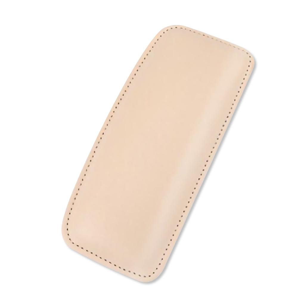 

Подушка для колена автомобиля, подушка для ног, локтей, подлокотников, кожаная подушка, универсальный автомобильный аксессуар, бежевый, 1 пара