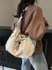 Nylon Casual Crossbody Bag For Women With Drawstring Closure For Daily Use