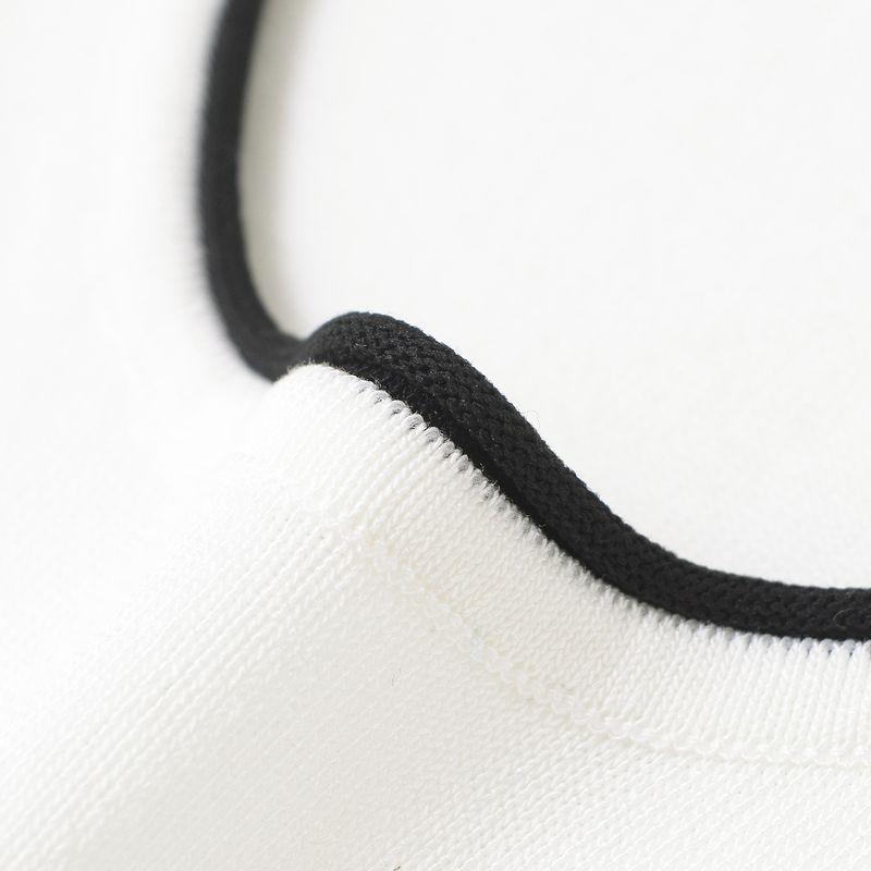 Kaslead New Arrival Women's Fashion Style Stylish Simple and Versatile Trim Knitting Tops 3471015