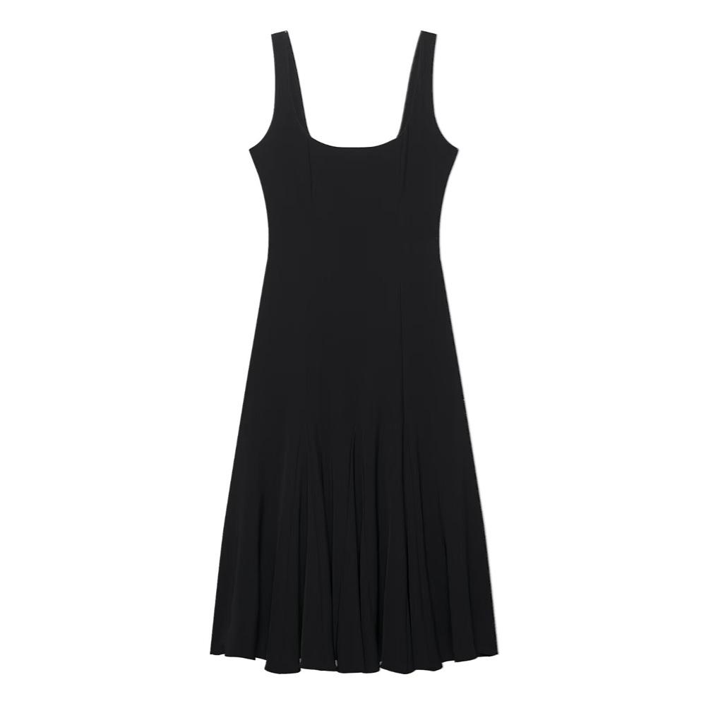 

2025 Spring/Summer Slim Fit Women s Sleeveless Vest Dress L