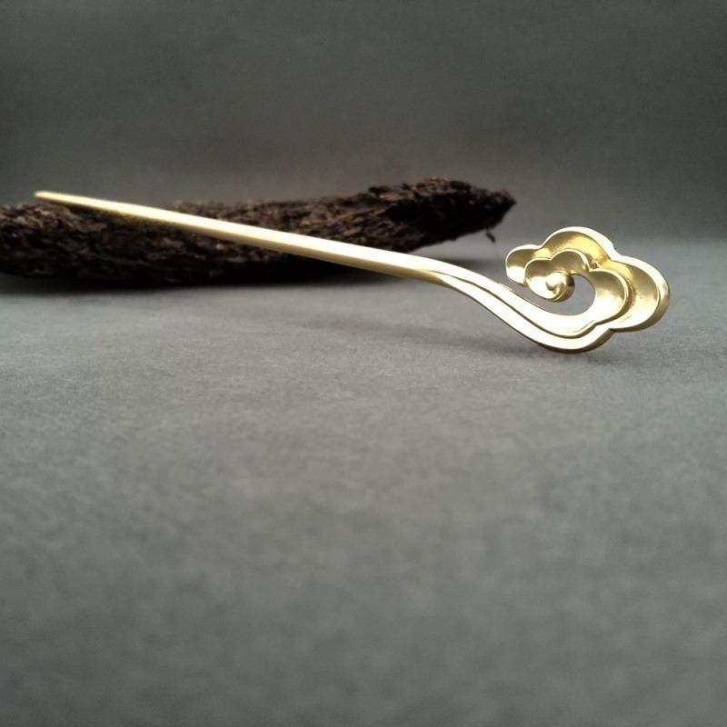 1pc Women's Elegant Hair Needle Chinese Style Auspicious Cloud Hair Stick Daily Party Wear Girl Fashion Jewelry Hair Accessories