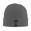 New Meditate Wifi Icon Warm Knitted Cap Fashion Bonnet Hat Autumn Winter Outdoor Beanies Hats For Unisex Adult