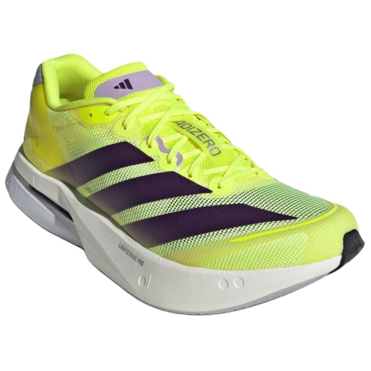 Adidas Adizero Boston 13 Breathable Support Lightweight Training Running Shoes Men's Yellow JP9251