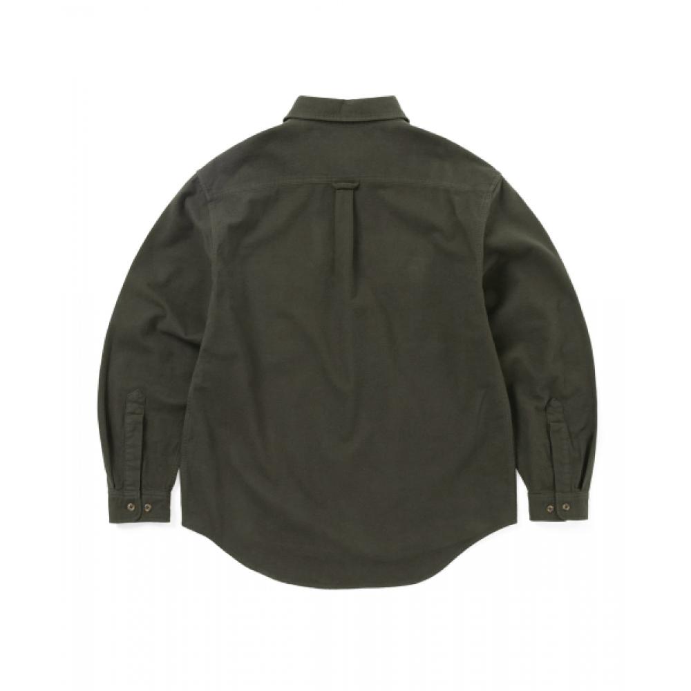 Thisisneverthat Flannel Country Shirt Dark Olive