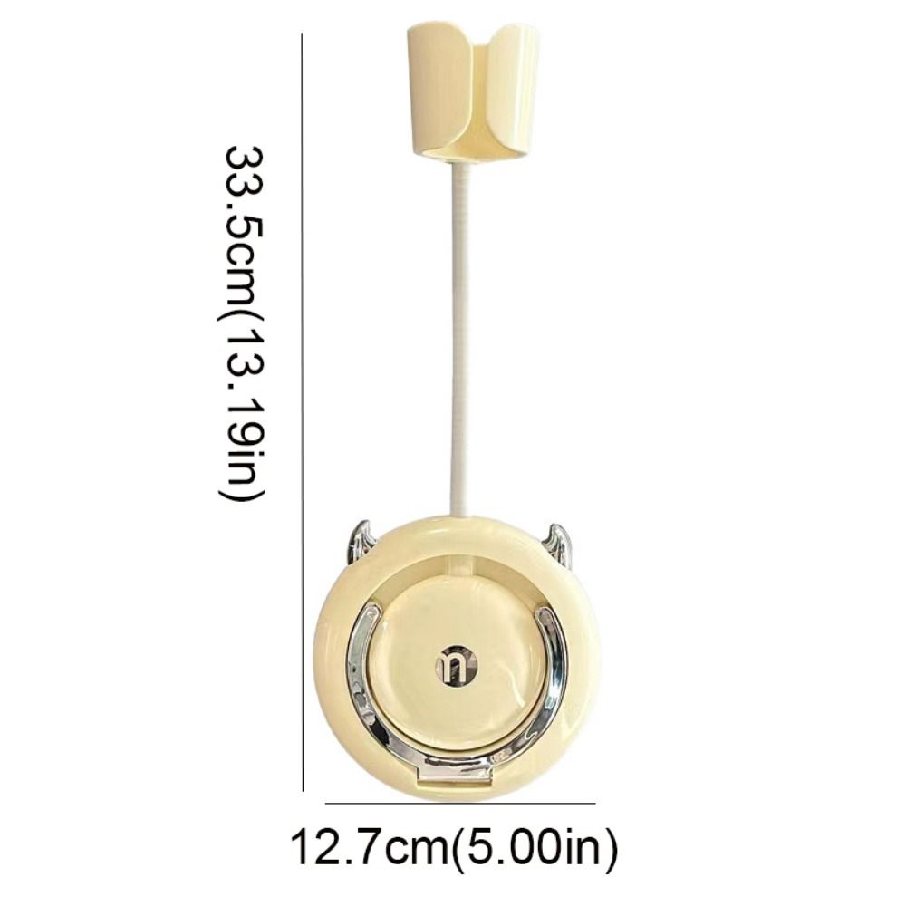 Wall-Mounted Hair Dryer Fixer 360° Adjustable Bathroom Storage Rack Hair Dryer Organizer  Dormitory