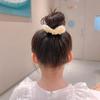 1PCS Cat Ear Pearl Girls Cute Kids Elastic Hair Bands Children Hair Ties Princess Hair Accessories Baby Headwear