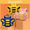 Bee Cartoon Adorable Toddler Backpack For Boys And Girls With Breathable And Waterproof Nylon Material