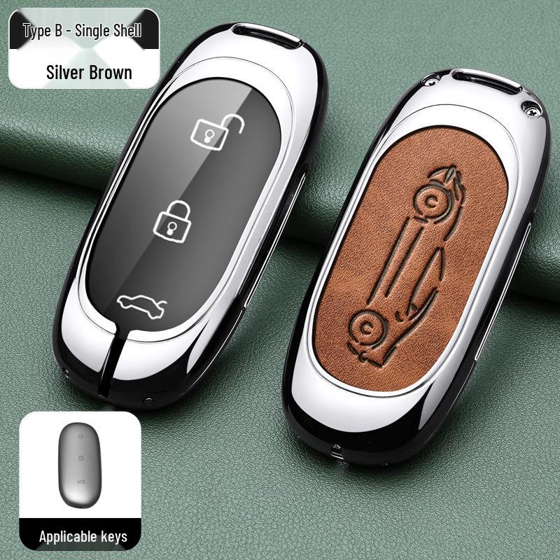 Ideal One Car Key Case: Dedicated Metal Shell for L7, L8, L9 19-21 Models