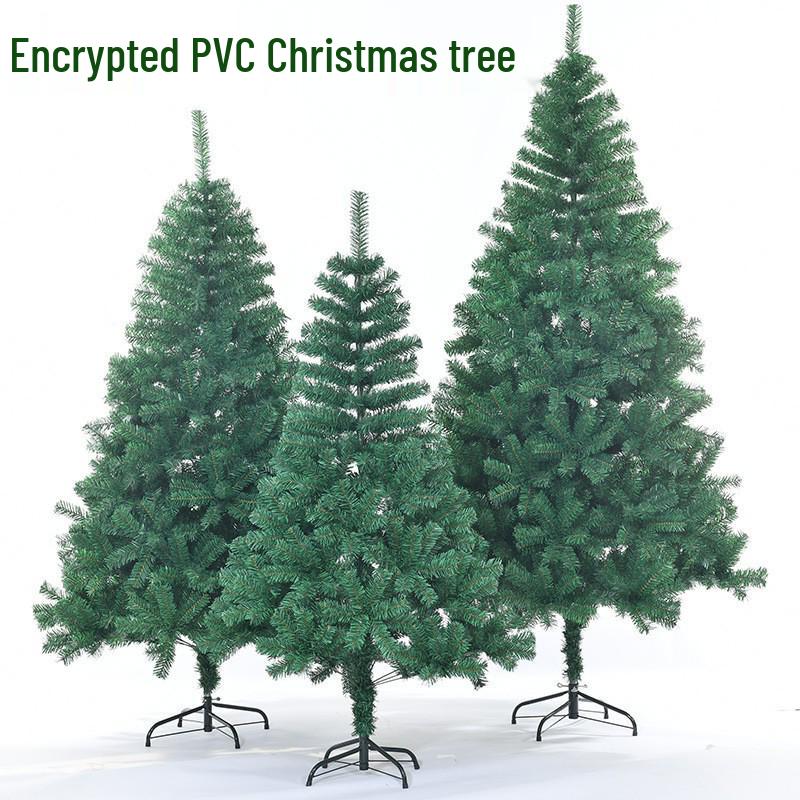 Encrypted Green Simulation Christmas Tree for Holiday Home Decor