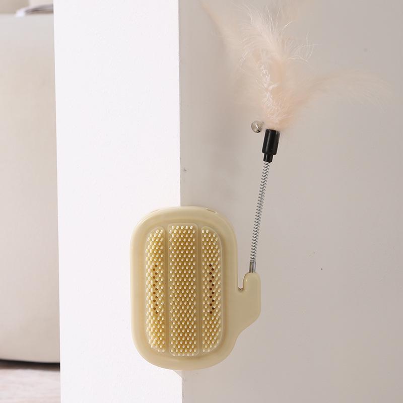 Pet Massage & Scratching Device: Cat/Dog Toy & Scratching Board