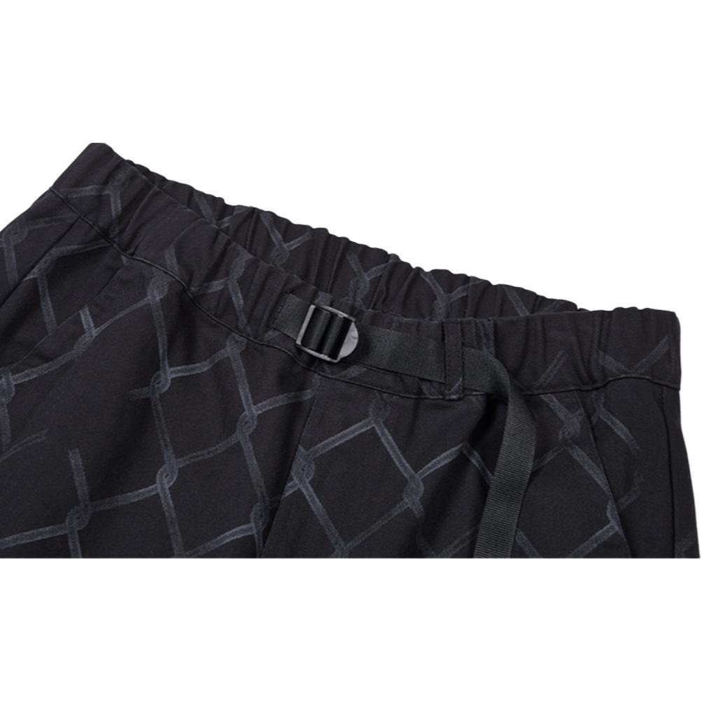 New Era Punk Party Series Mid-Rise Woven Loose Fit Jogger Pants Unisex bottoms Black 13560479