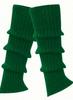 JK Multi-Color Women's Wool Leg Warmers: Cozy Knitted Socks & Boot Covers for Autumn/Winter