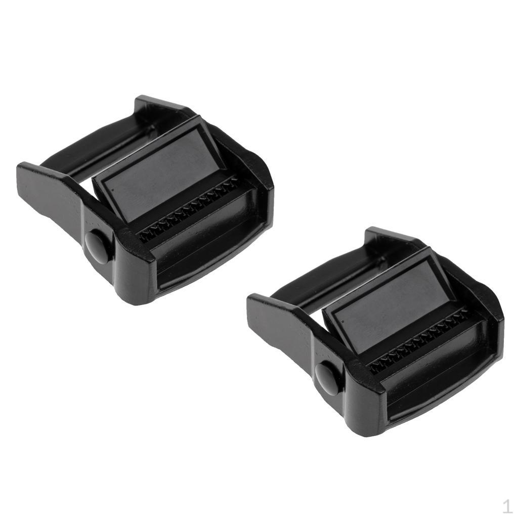 Buy 2 Pieces Cam Buckles for 38mm bing Luggage Cargo Kayak Board