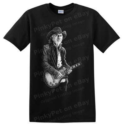 T-shirt Stevie Ray Vaughan Guitariste Fan de Musique Blues Rock Art Graphique T-shirt Cadeau