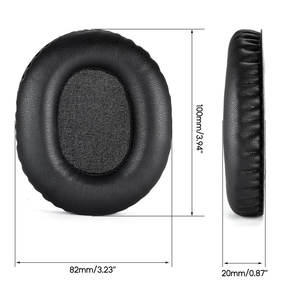 1pair Elastic Ear Pads Covers for ATH-M70X Headphone Noise Cancelling Earmuff Headband Cushions Qualified Ear Pads