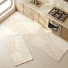 Kitchen Floor Mat Pvc Waterproof Oil-proof Carpet Mats Long Home Decoration Leather Rug Non-slip Custom  Alfombra Cocina