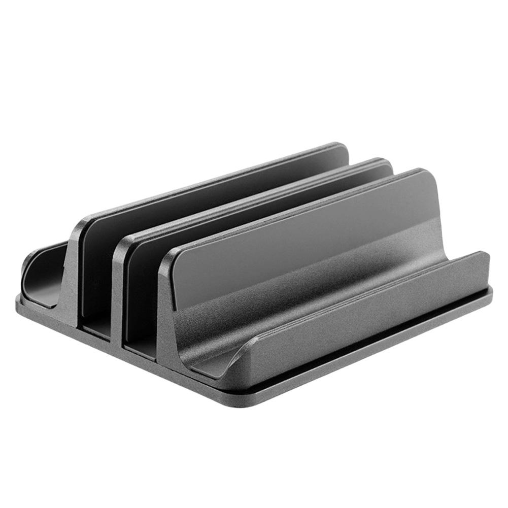 Vertical Laptop Stand Adjustable Desktop Notebook Dock Universal Laptop Docking Station Stand for Macbook/Tablet/Phone