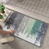 INS Style Colorful Flocking Carpet Super Absorbent Non-slip Soft Floor Mat Suitable for Living Room Bedroom Home Decoration Mat