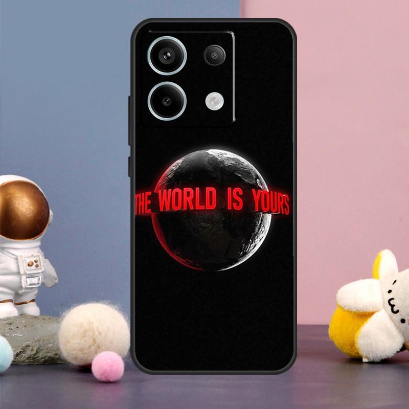 Scarface The World Is Yours Case For Xiaomi Redmi Note 13 Pro 12 11 9 10 9S 10S 11S 12S Redmi 12 13 10C 12C 13C Cover