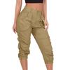 Women Casual Cropped Fashion Workwear Pants Trousers