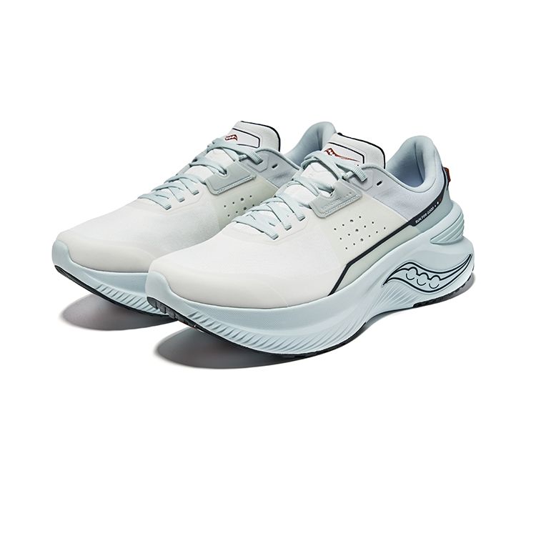 Saucony Shift Flow Daily Versatile Commuting Durable Low-Top Running Shoes Unisex sneaker White Blue S28223-1