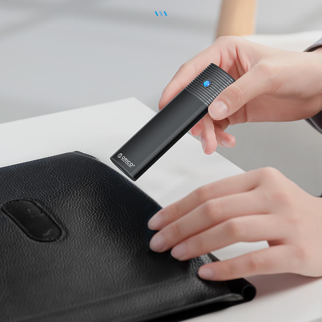 Kieszeń obudowa na dysk PWM2-G2 M.2 NVME USB-C 10Gb/s - czarna