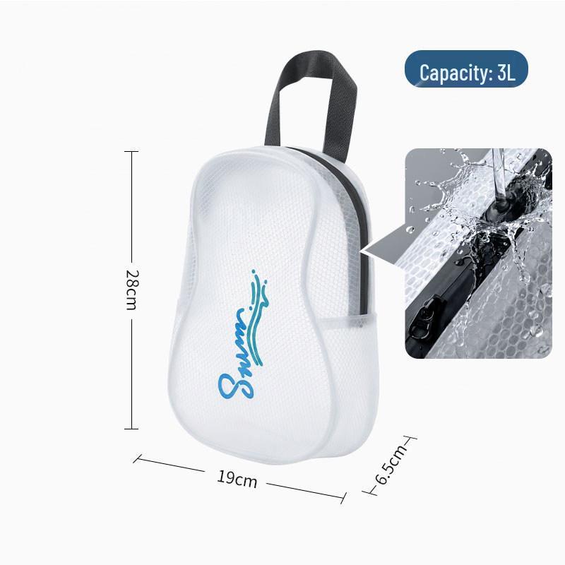 Women's Waterproof PVC Swim Bag: Portable Wet/Dry Beach & Sports Handbag