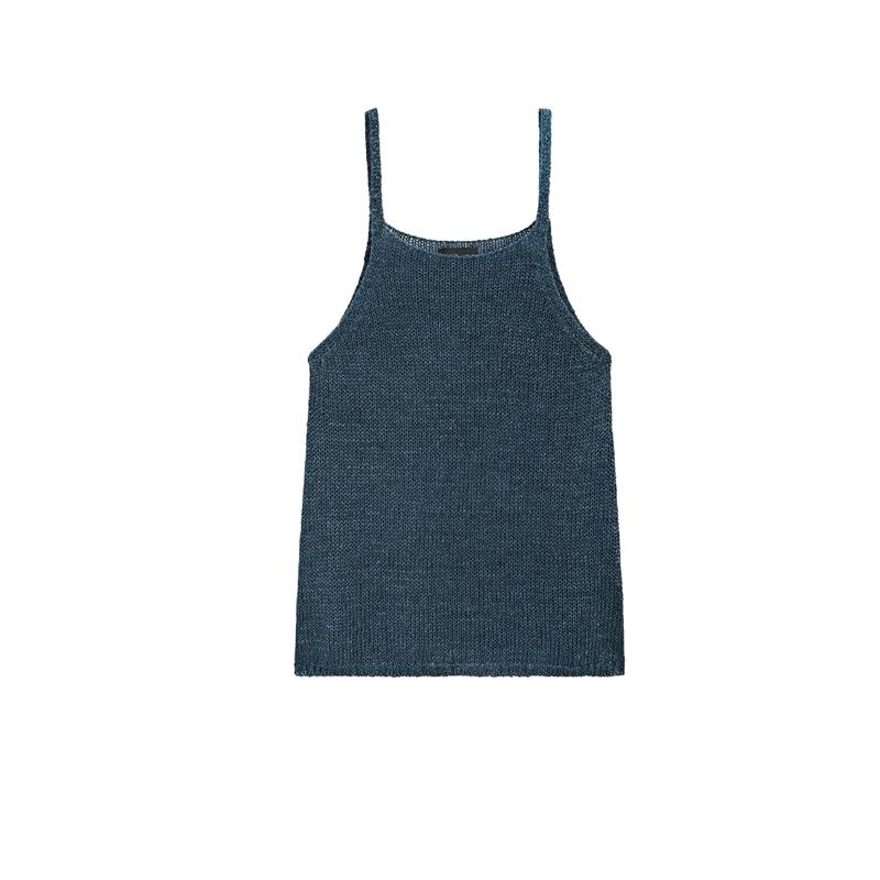MD Spring/Summer New Arrival Women's Clothing Basic Style U-Collar Camisole Knitting Tank Top Sleeveless T-shirt Tops 5728701