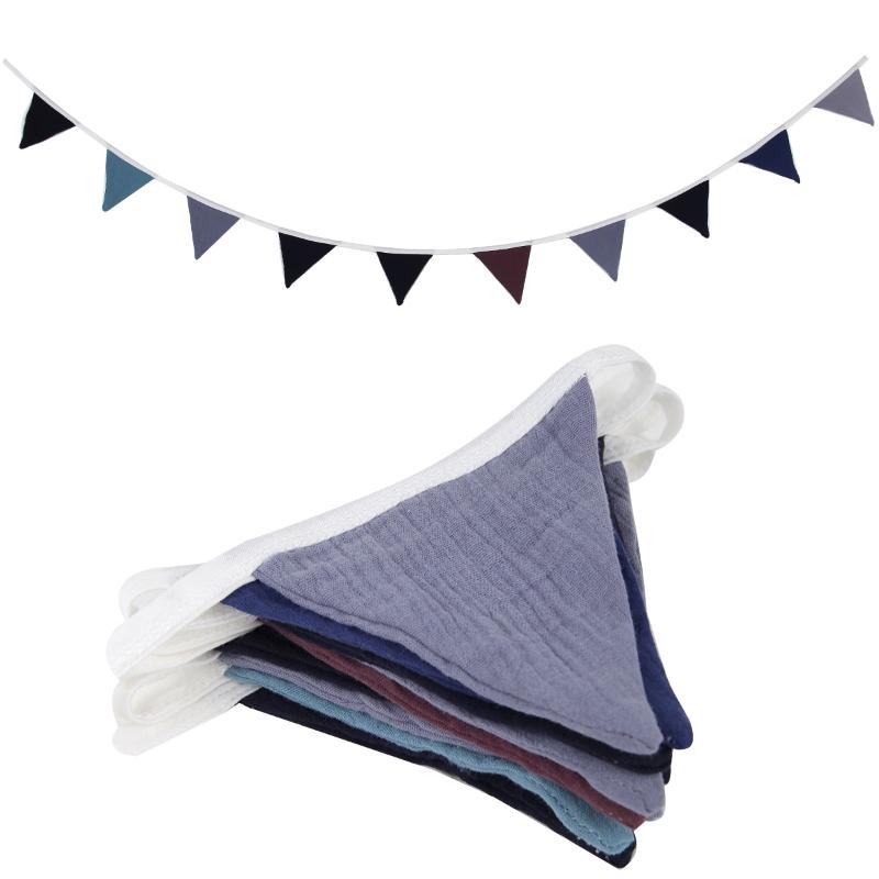 Wimpelkette Banner Flaggen Kinderzimmer Wimpelkette Banner Flaggen Waschbarer Baumwollstoff Dreieckige Wimpel Girlanden Für Wohnzimmer Und Schlafzimmer