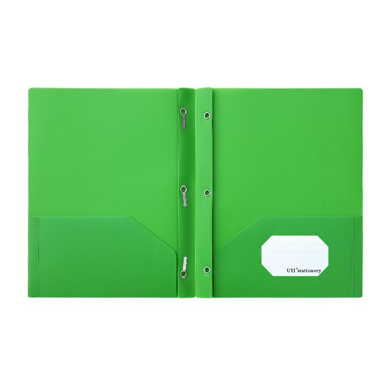 Tadpole Clip Double-Opening File Bag - D-Type American Style Report Folder