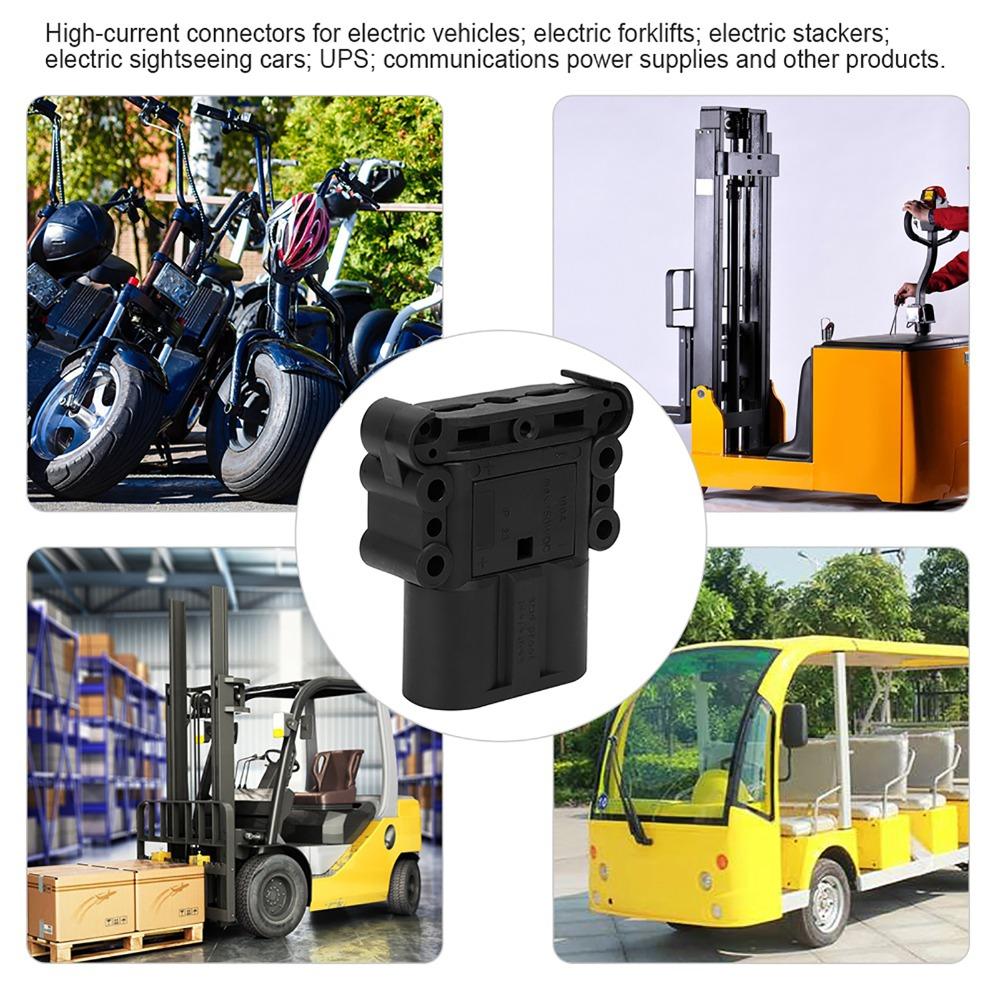 160A DC150V Electrical Vehicle Charging Plug Quick Connection Battery Connector  Pallet Trucks