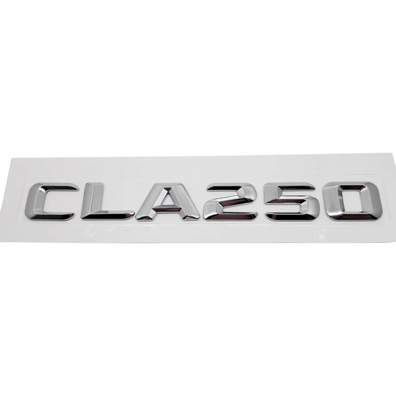 3D Car Rear Truck Sticker Emblem Tail Box Letter Badge Decal for Mercedes Benz CLA35 CLA45 CLA180 CLA200 CLA220 CLA250 CLA260