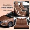 Sylphy 5-Seater Leather Seat Cover: All-Season Full Surround Cushion
