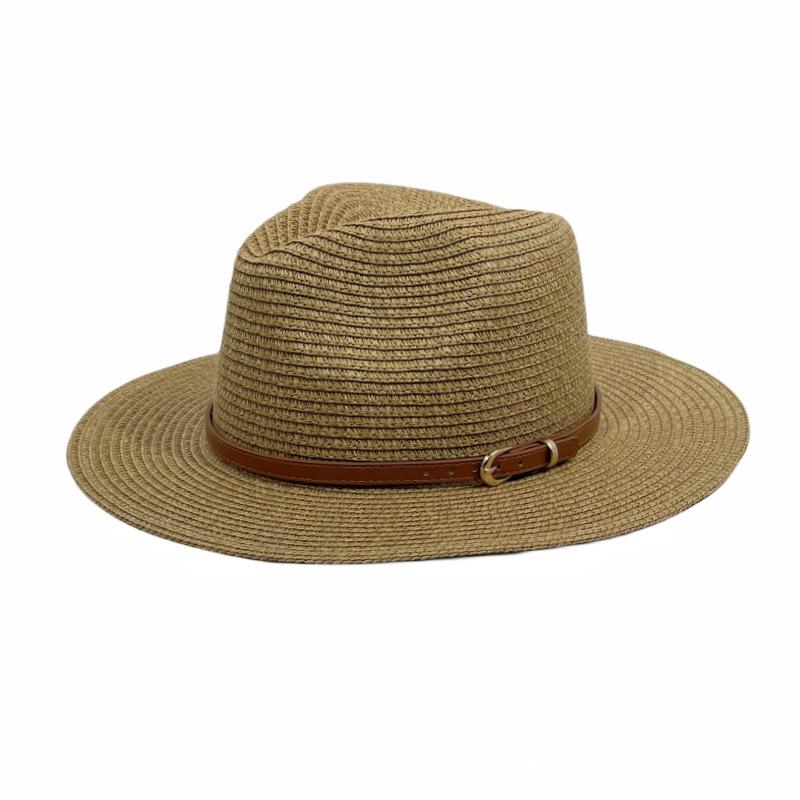 New Summer Vacation Sunshade Sunscreen Beach Hat Belt Buckle Accessories