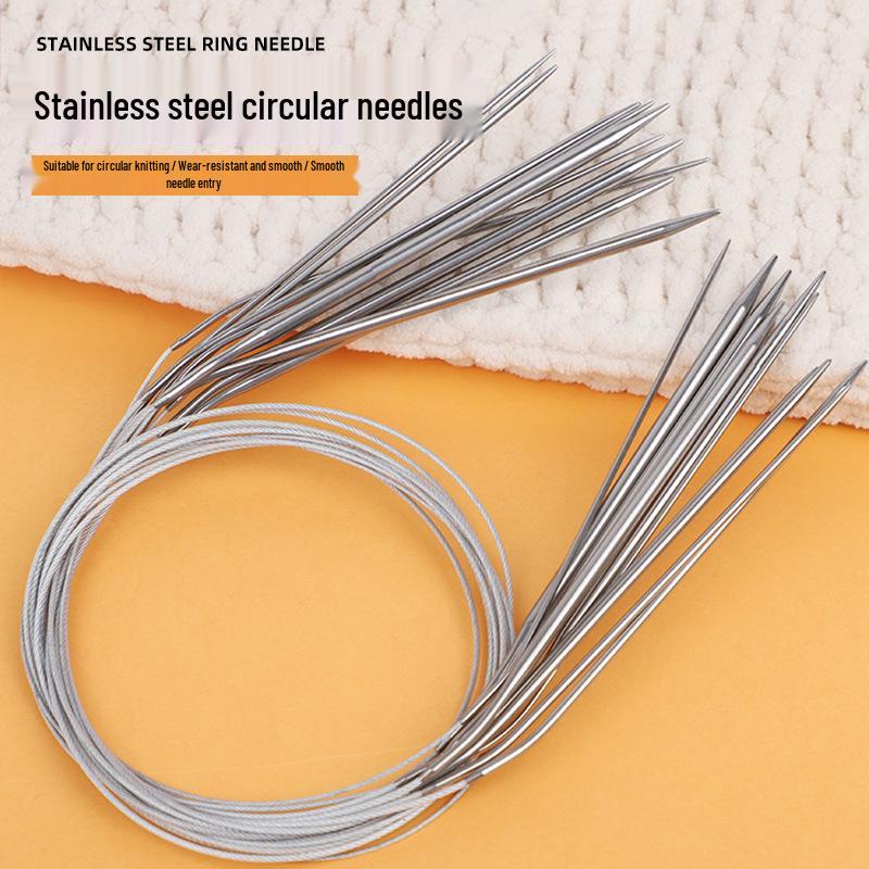 Handmade Circular Knitting Needles for DIY Sweaters and Scarves