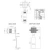 USB OV9281 Global Shutter Camera Module 1MP OV9281 USB Webcam Single Color Industrial Webcam Board Laptop Replacement