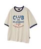 ELIMENO El Club One Mile Ringer Short Sleeve T-Shirt 5 Colors