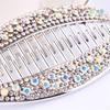 Rhinestone Fish Shape Banana Hair Clips Ponytail Holder for Women Girls Banana Clips Crabs Claws Hair Styling Accessories