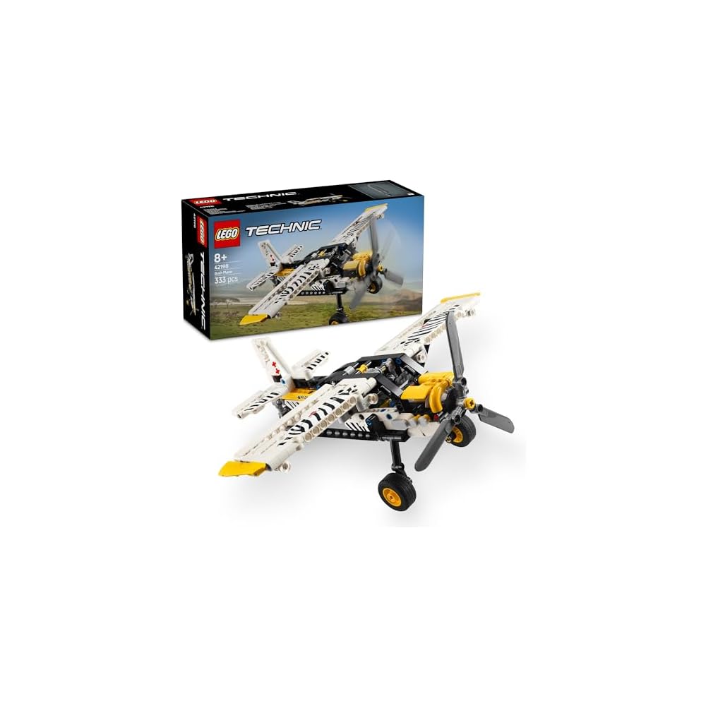

LEGO Technic Small Propeller Plane Building Set Toy for Kids Ages 8-10, Educational Block Model for Boys and Girls