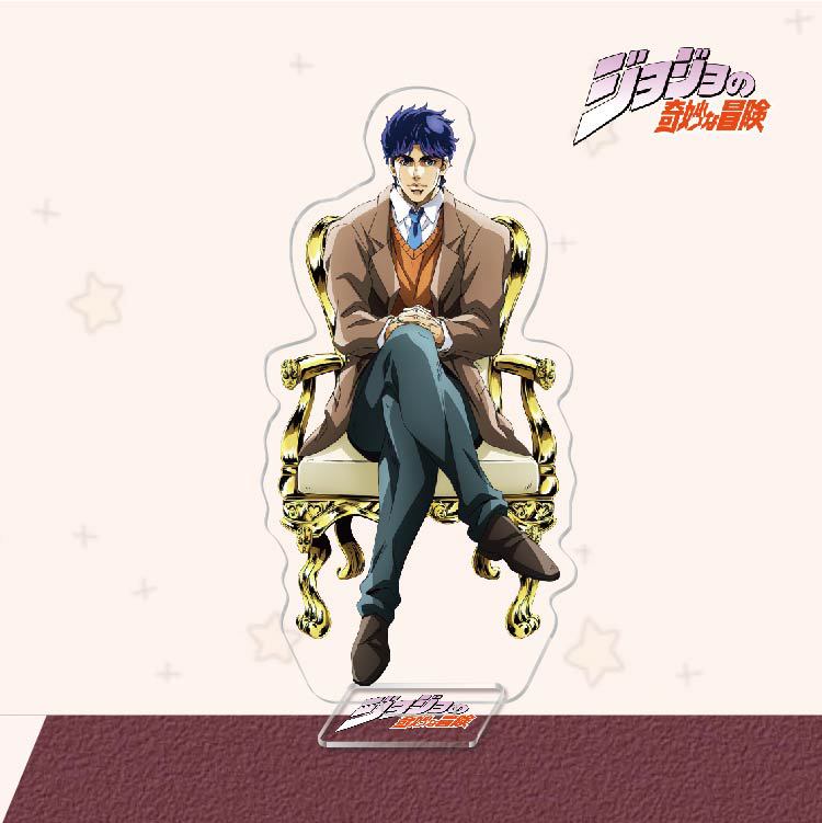 JoJo's Bizarre Adventure Animation Comics Peripheral Toys JOJO Dio Acrylic Stand-Up Sign Anime Action Figure Model Collection