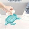 Soap Dish Shower Tortoise Shaped Dispenser Self Draining Soap Container for Kitchen Sink Bathroom Bathtub Home Shower Countertop