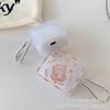Cartoon Bear Is Suitable for Apple Airpodspro1 Square Earphone Case Third Generation 1pro Matte Soft Case