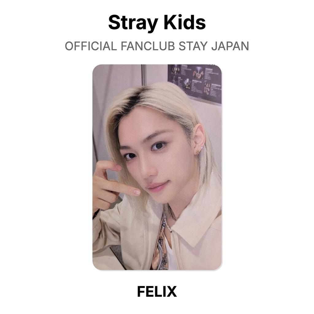 Stray Kids OFFICIAL FANCLUB STAY JAPAN Official Photocard