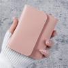 Simple Short Wallet for Women Fashion Ultra Thin Ladies Card Holder Multi Function Change Purse Cute Elegant Slim Pocket