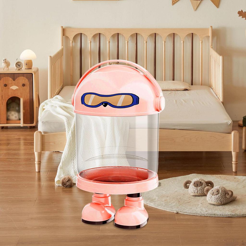 Stuffed Animal Storage Tube Doll Organizer Home Decor Transparent Space Saving Display Bucket for