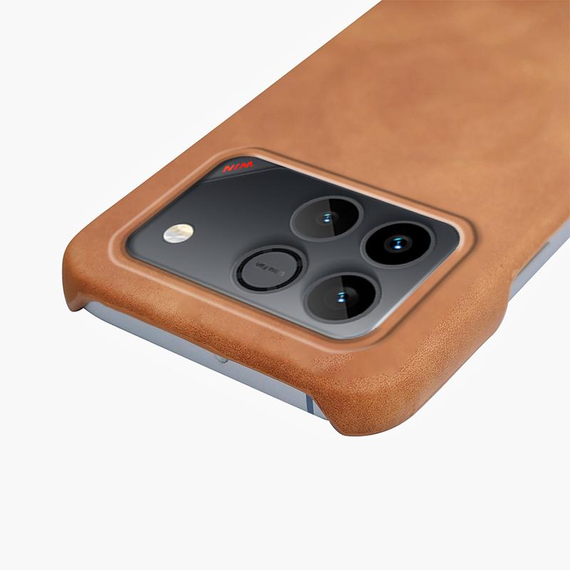 For Magsafe Magnetic Wireless Charging Case For Honor Win Sheepskin Leather Frameless Shockproof Hard Cover For Huawei Honor Win